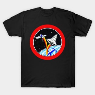 Black Panther Art - NASA Space Badge 126 T-Shirt